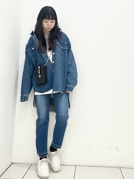 「surt（サート）のアイテム」を使った、ISAさん（レディース・160cm）の冬コーディネート