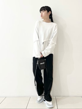 「D.A.T.E.（デイト）のアイテム」を使った、ISAさん（レディース・160cm）の秋コーディネート