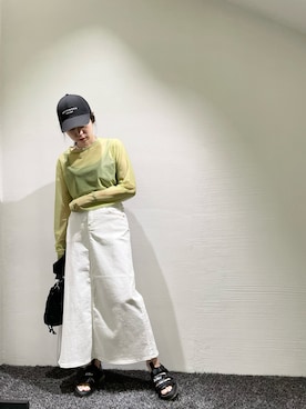 「surt（サート）のアイテム」を使った、ISAさん（レディース・160cm）の春コーディネート