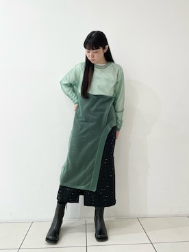 ISAさん（レディース・160cm）の冬コーディネート