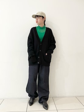 「LUSOR（ルーソル）のアイテム」を使った、ISAさん（レディース・160cm）の秋コーディネート