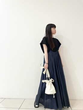 「Munich（ミューニック）のアイテム（バッグ）」を使った、ISAさん（レディース・160cm）の春コーディネート