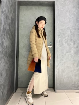 「白ニット」｜ISAさん（レディース・160cm・30代）の秋コーディネート