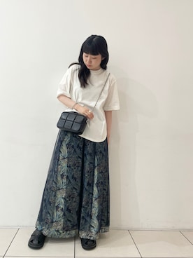 「チェーンバッグ」｜ISAさん（レディース・160cm・30代）の春コーディネート