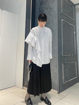 「チェーンバッグ」｜ISAさん（レディース・160cm・30代）の夏コーディネート