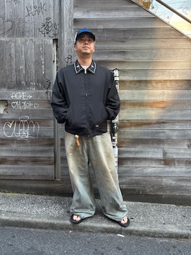 「アイテム（その他アウター）」を使った、あかおさん（メンズ・171cm）の夏コーディネート