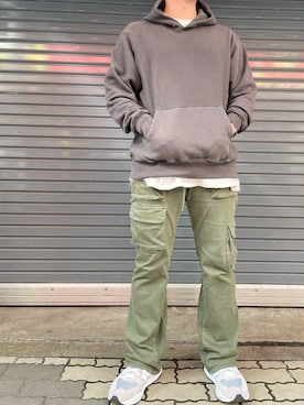 「LES TIEN（レスティエン）のアイテム」を使った、あかおさん（メンズ・171cm）の秋コーディネート