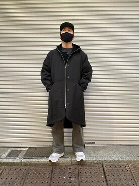 「B'2nd（ビーセカンド）のアイテム（トップス）」を使った、あかおさん（メンズ・171cm）の秋コーディネート