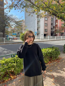 早久都加紗さん（レディース・158cm）の秋コーディネート