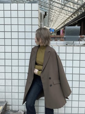 「MURUA（ムルーア）のアイテム（ジャケット/アウター）」を使った、早久都加紗さん（レディース・158cm）の夏コーディネート