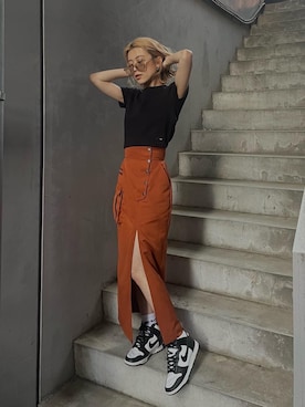 早久都加紗さん（レディース・158cm）の春コーディネート