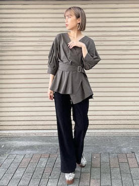 早久都加紗さん（レディース・158cm）の夏コーディネート