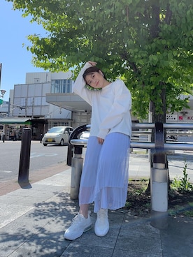 早久都加紗さん(レディース・158cm)の夏コーディネート