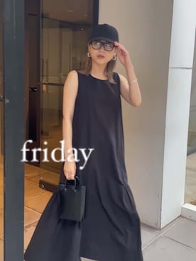 早久都加紗さん（レディース・158cm）の夏コーディネート