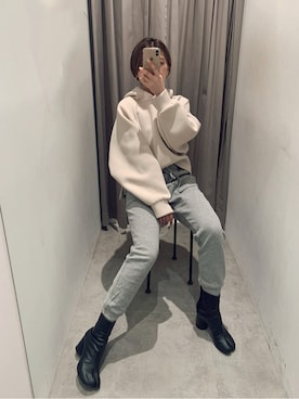「#ファッション」｜早久都加紗さん（レディース・158cm）の冬コーディネート