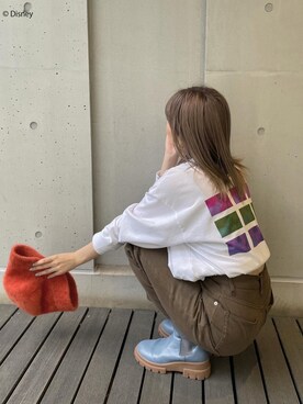 早久都加紗さん（レディース・158cm）の夏コーディネート