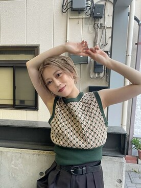 「#ファッション」｜早久都加紗さん（レディース・158cm）の夏コーディネート