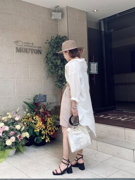 早久都加紗さん（レディース・158cm）の夏コーディネート