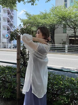 早久都加紗さん（レディース・158cm）の夏コーディネート