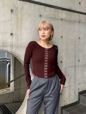 「murua」｜早久都加紗さん（レディース・158cm）の夏コーディネート