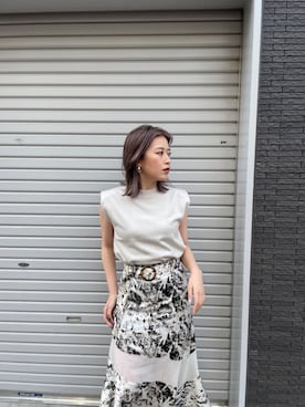 早久都加紗さん（レディース・158cm）の春コーディネート