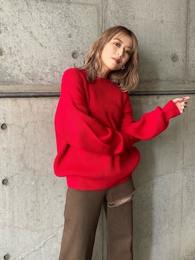 「murua」｜早久都加紗さん（レディース・158cm）の秋コーディネート