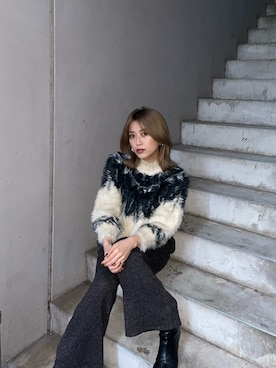 早久都加紗さん（レディース・158cm）の秋コーディネート