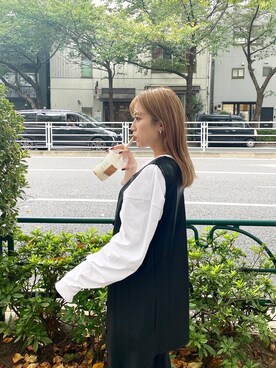 早久都加紗さん（レディース・158cm）の秋コーディネート