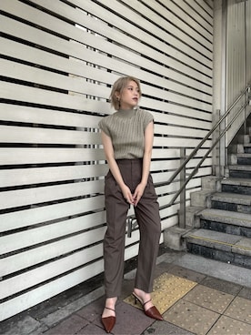 早久都加紗さん(レディース・158cm)の夏コーディネート