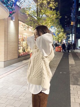 「#ファッション」｜早久都加紗さん（レディース・158cm）の冬コーディネート
