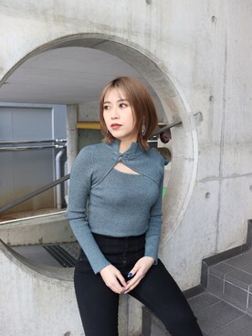 早久都加紗さん（レディース・158cm）の春コーディネート