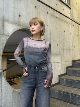 早久都加紗さん（レディース・158cm）の夏コーディネート