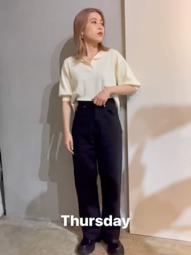 早久都加紗さん（レディース・158cm）の夏コーディネート