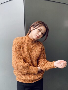 早久都加紗さん（レディース・158cm）の秋コーディネート