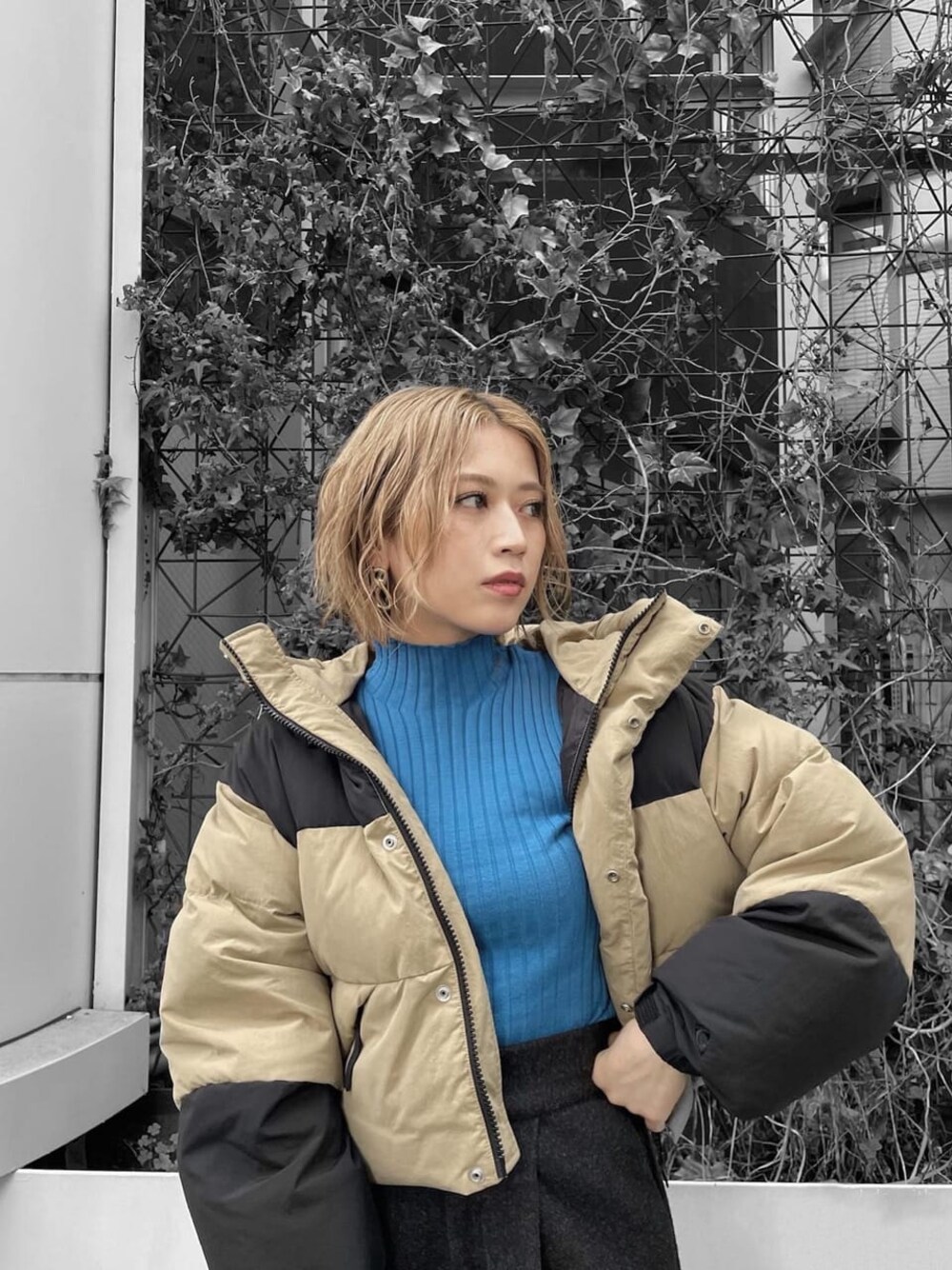 MURUA×GERRY】クロップドショートダウンジャケットを使った人気 