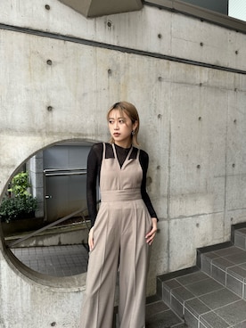 早久都加紗さん（レディース・158cm）の冬コーディネート