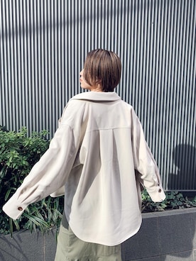 「#今日のコーデ」｜「アイテム（ブルゾン）」を使った、早久都加紗さん（レディース・158cm）の冬コーディネート