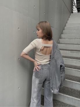 「#ムルーア」｜早久都加紗さん（レディース・158cm）の冬コーディネート