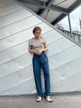 早久都加紗さん（レディース・158cm）の夏コーディネート