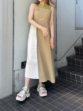 早久都加紗さん(レディース・158cm)の夏コーディネート