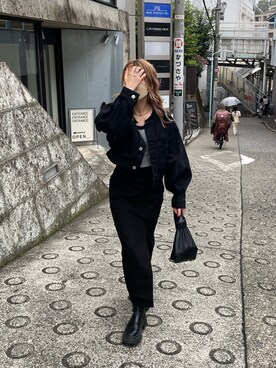 早久都加紗さん（レディース・158cm）の秋コーディネート