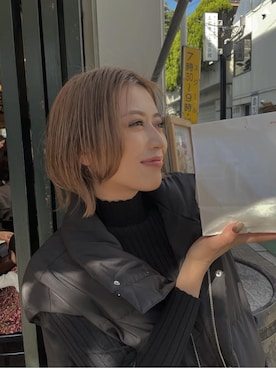 早久都加紗さん（レディース・158cm）の秋コーディネート