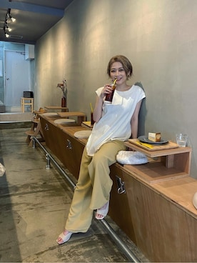 早久都加紗さん（レディース・158cm）の夏コーディネート