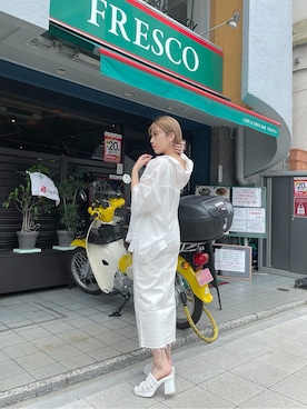 早久都加紗さん（レディース・158cm）の夏コーディネート