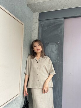 早久都加紗さん（レディース・158cm）の夏コーディネート