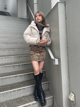 「#今日のコーデ」｜「アイテム（ブルゾン）」を使った、早久都加紗さん（レディース・158cm）の夏コーディネート