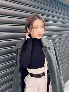 早久都加紗さん(レディース・158cm)の秋コーディネート