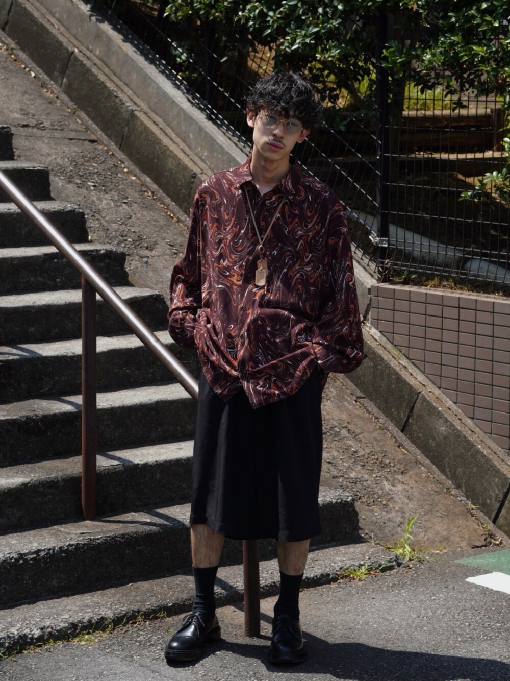 taupe リキッドフローワイドルーズシャツ TAUPE（トープ）の「TAUPE/トープ/Liquid Flow Loose Shirt/リキッド