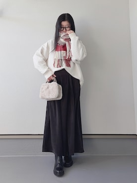 haruさん（レディース・162cm）の冬コーディネート