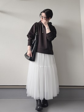 「アイテム（その他）」を使った、haruさん（レディース・162cm）の秋コーディネート